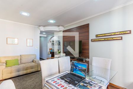 Sala de apartamento à venda com 3 quartos, 110m² em Vila Santa Teresa, Santo André