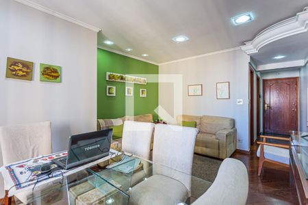 Sala de apartamento à venda com 3 quartos, 110m² em Vila Santa Teresa, Santo André