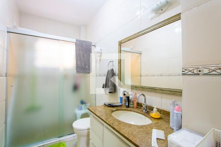 Banheiro do quarto 1 de apartamento para alugar com 3 quartos, 116m² em Centro, Santo André