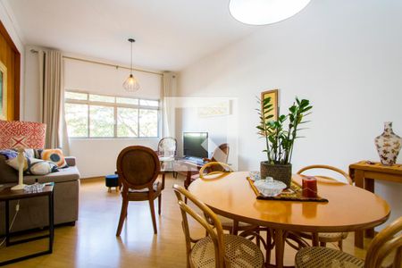 Sala de apartamento para alugar com 3 quartos, 116m² em Centro, Santo André