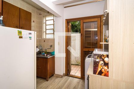 Cozinha de apartamento à venda com 1 quarto, 50m² em Floresta, Porto Alegre