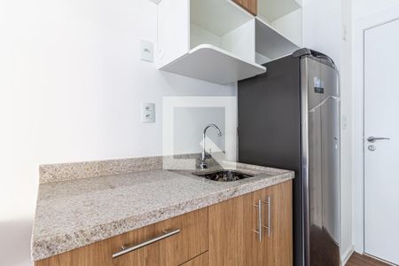 Studio para alugar com 33m², 1 quarto e sem vaga Studio para alugar com 33m², 1 quarto e sem vagaCozinha