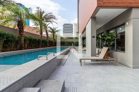 Studio para alugar com 33m², 1 quarto e sem vaga Studio para alugar com 33m², 1 quarto e sem vagaPiscina