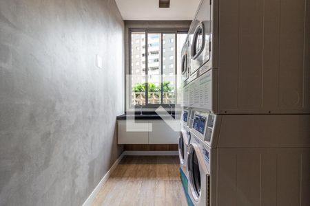 Studio para alugar com 33m², 1 quarto e sem vaga Studio para alugar com 33m², 1 quarto e sem vagaLavanderia