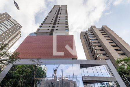 Studio para alugar com 33m², 1 quarto e sem vaga Studio para alugar com 33m², 1 quarto e sem vagaFachada