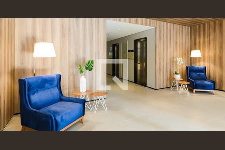 Apartamento para alugar com 77m², 2 quartos e 2 vagasHall social