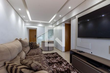 Sala 1 de apartamento para alugar com 3 quartos, 192m² em Aviação, Praia Grande