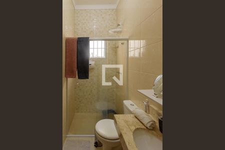 Banheiro da Suíte de casa à venda com 3 quartos, 120m² em Jardim São Vicente, Campinas