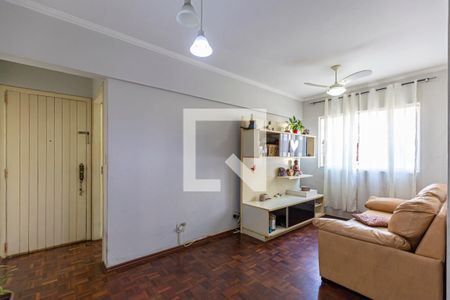 Sala de apartamento à venda com 2 quartos, 56m² em Jardim Stetel, Santo André