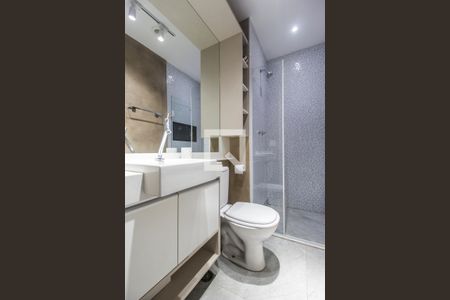 Apartamento à venda com 54m², 1 quarto e 2 vagasBanheiro da Suíte