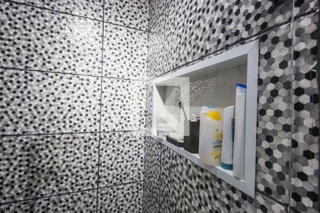 Apartamento à venda com 54m², 1 quarto e 2 vagasDetalhe banheiro