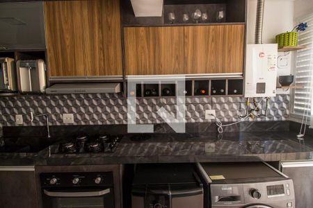 Apartamento à venda com 54m², 1 quarto e 2 vagasDetalhe cozinha