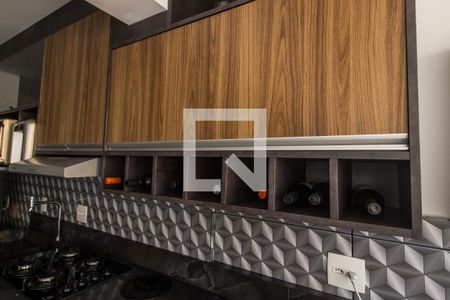 Apartamento à venda com 54m², 1 quarto e 2 vagasDetalhe cozinha