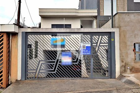 Fachada de casa à venda com 3 quartos, 214m² em Parque Oratorio, Santo André