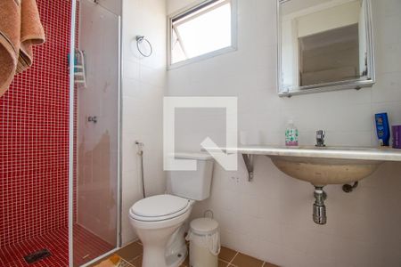 Banheiro da Suíte de apartamento à venda com 1 quarto, 63m² em Jardim Primavera, Campinas