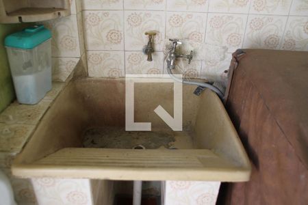 Casa à venda com 52m², 2 quartos e 1 vagaDetalhe da area de serviço