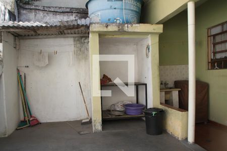 Casa à venda com 52m², 2 quartos e 1 vagaDetalhe da area de serviço