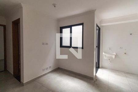 Sala e cozinha de apartamento à venda com 1 quarto, 30m² em Penha de França, São Paulo