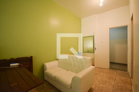 Sala - Quarto de kitnet/studio para alugar com 1 quarto, 30m² em Catete, Rio de Janeiro