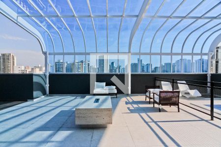 Studio para alugar com 27m², 1 quarto e 1 vagaRooftop