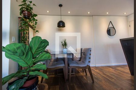 Sala de Jantar de apartamento à venda com 1 quarto, 51m² em Alphaville Conde Ii, Barueri