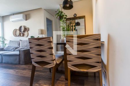Sala de Jantar de apartamento à venda com 1 quarto, 51m² em Alphaville Conde Ii, Barueri