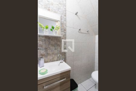 Casa para alugar com 203m², 3 quartos e 2 vagasBanheiro da Área Gourmet