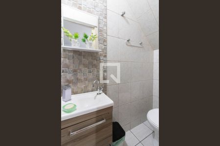 Casa para alugar com 203m², 3 quartos e 2 vagasBanheiro da Área Gourmet