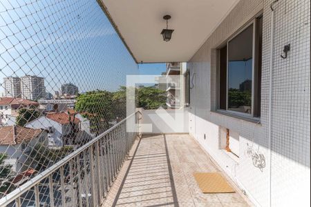 Varanda da Sala  de apartamento à venda com 2 quartos, 77m² em Vila Isabel, Rio de Janeiro