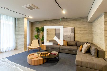 Studio para alugar com 25m², 1 quarto e sem vaga Studio para alugar com 25m², 1 quarto e sem vagaÁrea comum - Salão de festas