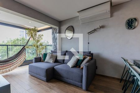 Apartamento para alugar com 67m², 1 quarto e 1 vaga Apartamento para alugar com 67m², 1 quarto e 1 vagaSala