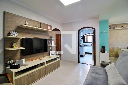 Sala de apartamento para alugar com 3 quartos, 110m² em Vila Metalúrgica, Santo André