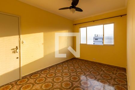 Sala de apartamento para alugar com 2 quartos, 58m² em Canto do Forte, Praia Grande