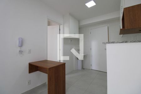 Sala/Cozinha de apartamento para alugar com 1 quarto, 28m² em Jardim Caravelas, São Paulo