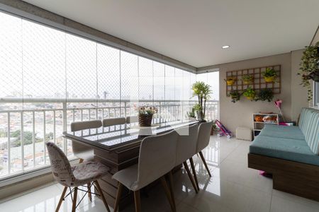 Varanda da Sala de apartamento à venda com 2 quartos, 94m² em Vila Nair, São Paulo