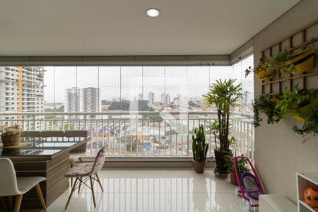 Vista da Sala de apartamento à venda com 2 quartos, 94m² em Vila Nair, São Paulo