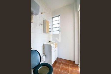 Banheiro da Suíte de apartamento à venda com 1 quarto, 40m² em Vila Nova, Porto Alegre