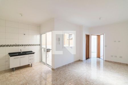 Sala de apartamento à venda com 2 quartos, 47m² em Vila Luzita, Santo André