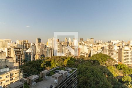 Vista do Studio de kitnet/studio para alugar com 1 quarto, 39m² em República, São Paulo