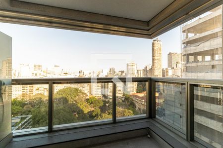 Varanda de kitnet/studio para alugar com 1 quarto, 39m² em República, São Paulo