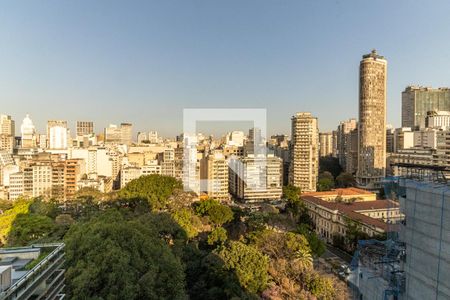 Vista do Studio de kitnet/studio para alugar com 1 quarto, 39m² em República, São Paulo