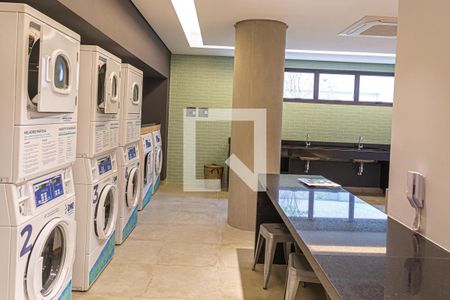 Studio para alugar com 42m², 1 quarto e sem vagaÁrea comum - Lavanderia