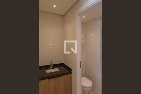 Banheiro de kitnet/studio para alugar com 1 quarto, 42m² em Bela Vista, São Paulo