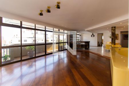 Sala de apartamento à venda com 3 quartos, 380m² em Jardim Anália Franco, São Paulo