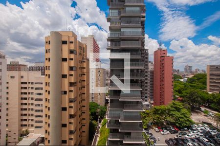 Vista da Sala de apartamento à venda com 1 quarto, 38m² em Cerqueira César, São Paulo