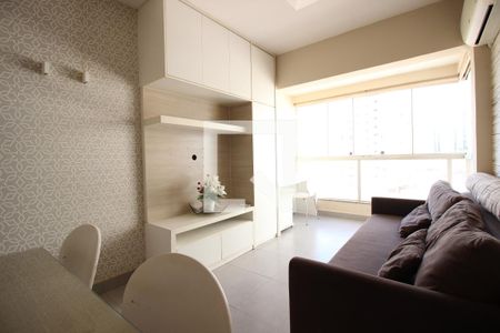 Sala de apartamento para alugar com 1 quarto, 35m² em Águas Claras, Brasília