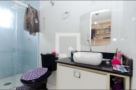 Banheiro da Suíte 1 de casa à venda com 3 quartos, 264m² em Vila São João Batista, Guarulhos