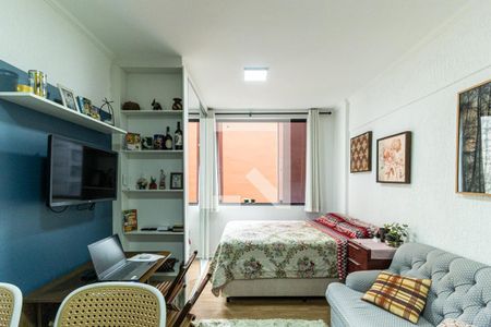 Sala/Quarto de kitnet/studio para alugar com 1 quarto, 25m² em Vila Buarque, São Paulo