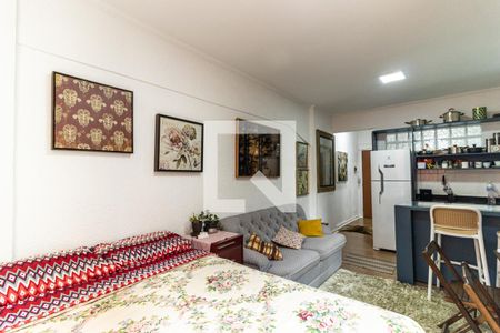 Sala/Quarto de kitnet/studio para alugar com 1 quarto, 25m² em Vila Buarque, São Paulo