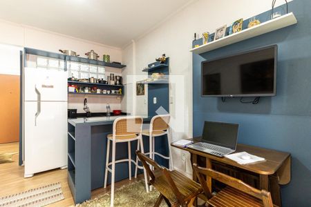 Sala/Quarto de kitnet/studio para alugar com 1 quarto, 25m² em Vila Buarque, São Paulo